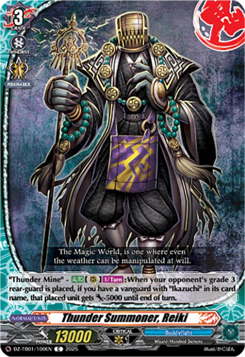 Image of Thunder Summoner, Reiki (DZ-TB01/100EN) (DZ-TB01/100EN) [Future Card Buddyfight]