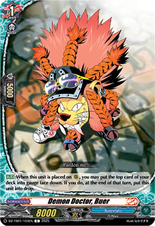 Image of Demon Doctor, Buer (DZ-TB01/103EN) (DZ-TB01/103EN) [Future Card Buddyfight]