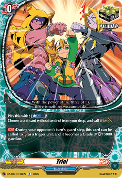 Image of Trio! (DZ-TB01/108EN) (DZ-TB01/108EN) [Future Card Buddyfight]