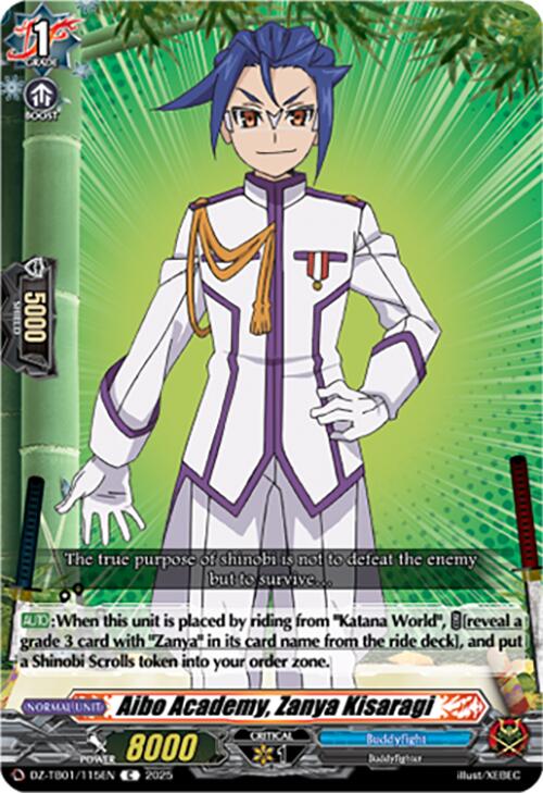 Image of Aibo Academy, Zanya Kisaragi (DZ-TB01/115EN) (DZ-TB01/115EN) [Future Card Buddyfight]