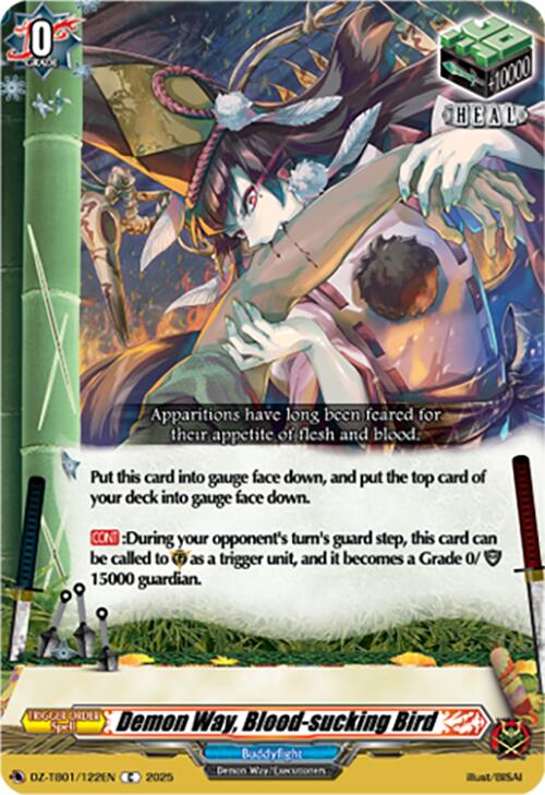 Image of Demon Way, Blood-sucking Bird (DZ-TB01/122EN) (DZ-TB01/122EN) [Future Card Buddyfight]