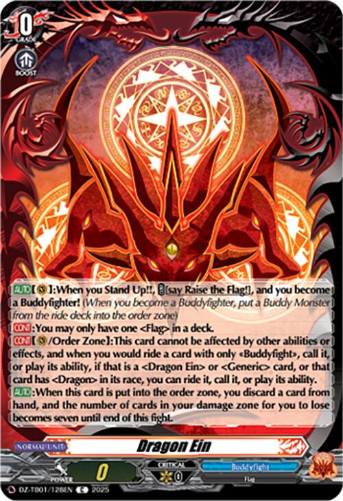 Image of Dragon Ein (DZ-TB01/128EN) (DZ-TB01/128EN) [Future Card Buddyfight]