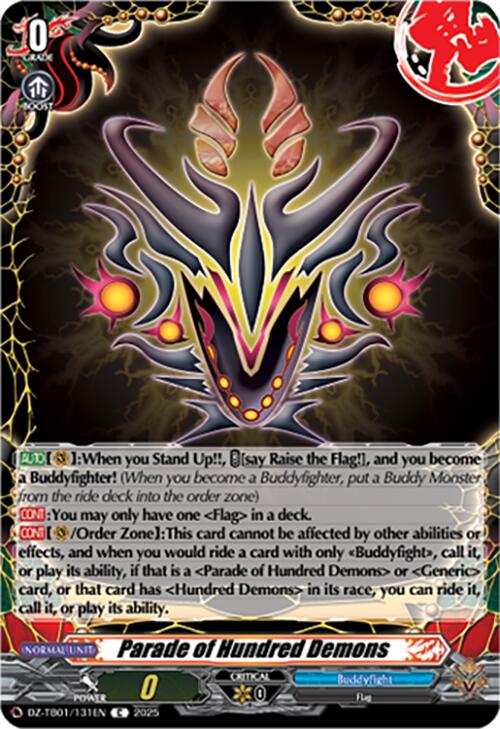 Image of Parade of Hundred Demons (DZ-TB01/131EN) (DZ-TB01/131EN) [Future Card Buddyfight]