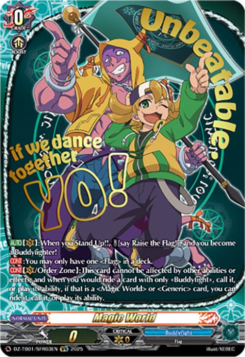 Image of Magic World (DZ-TB01/SFR03EN) (DZ-TB01/SFR03EN) [Future Card Buddyfight]