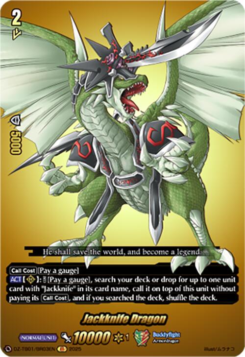 Image of Jackknife Dragon (DZ-TB01/BR03EN) (DZ-TB01/BR03EN) [Future Card Buddyfight]