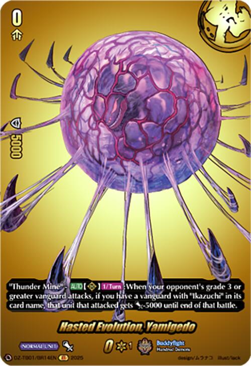 Image of Hasted Evolution, Yamigedo (DZ-TB01/BR14EN) (DZ-TB01/BR14EN) [Future Card Buddyfight]