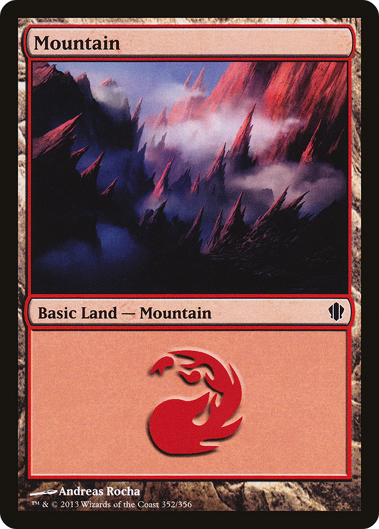 Image of Mountain (352) [Commander 2013]