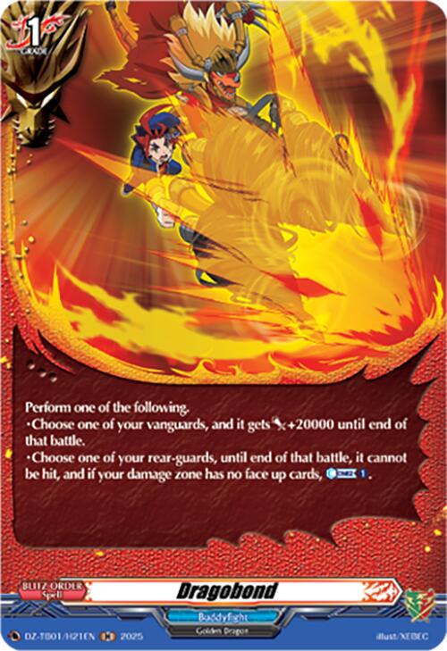 Image of Dragobond (DZ-TB01/H21EN) (DZ-TB01/H21EN) [Future Card Buddyfight]