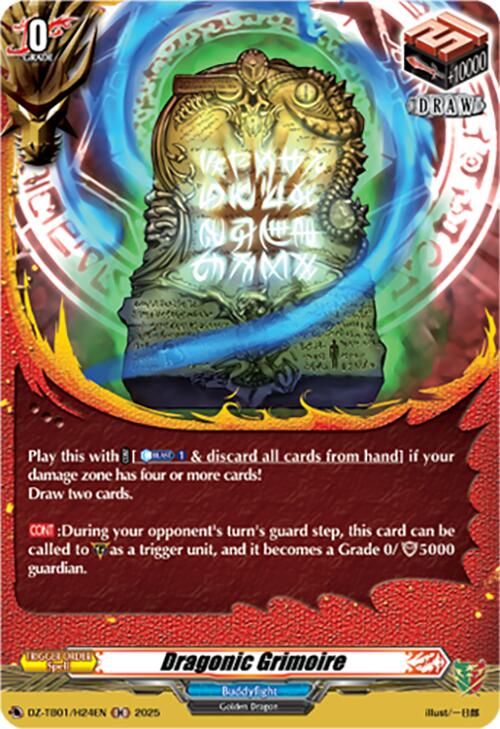 Image of Dragonic Grimoire (DZ-TB01/H24EN) (DZ-TB01/H24EN) [Future Card Buddyfight]