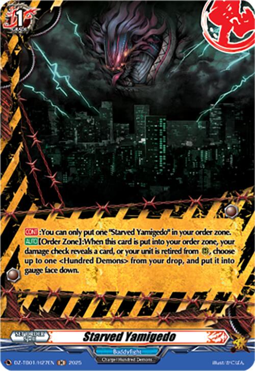Image of Starved Yamigedo (DZ-TB01/H27EN) (DZ-TB01/H27EN) [Future Card Buddyfight]