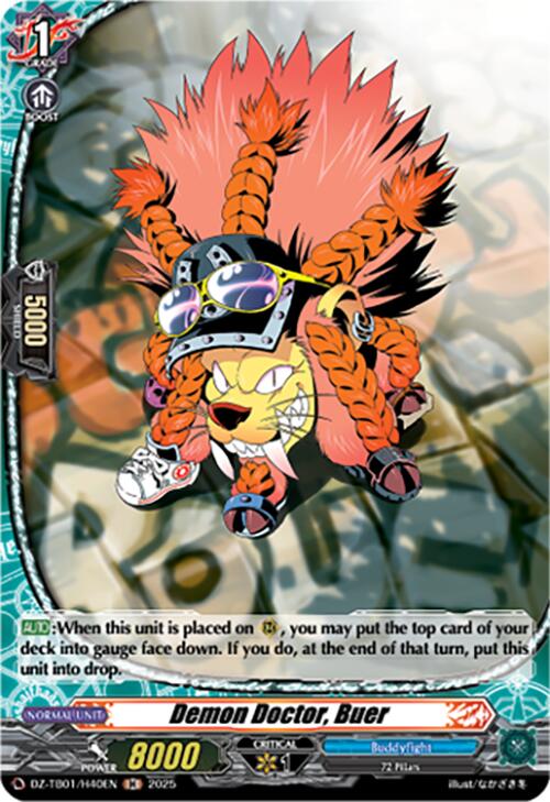 Image of Demon Doctor, Buer (DZ-TB01/H40EN) (DZ-TB01/H40EN) [Future Card Buddyfight]