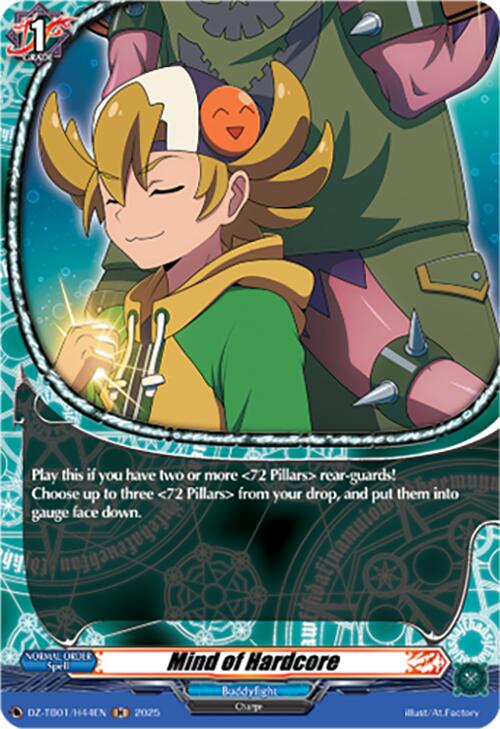 Image of Mind of Hardcore (DZ-TB01/H44EN) (DZ-TB01/H44EN) [Future Card Buddyfight]