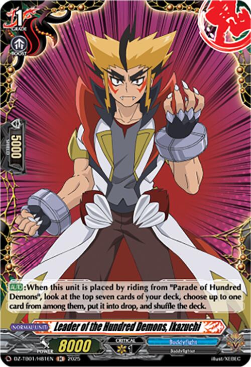 Image of Leader of the Hundred Demons, Ikazuchi (DZ-TB01/H81EN) (DZ-TB01/H81EN) [Future Card Buddyfight]