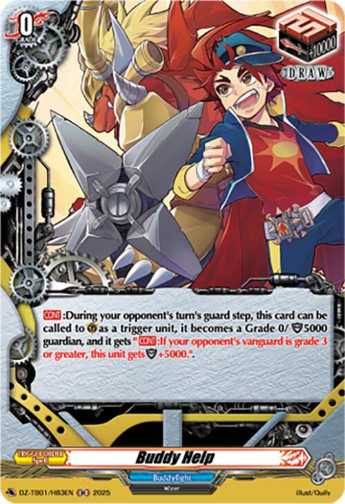 Image of Buddy Help (DZ-TB01/H83EN) (DZ-TB01/H83EN) [Future Card Buddyfight]