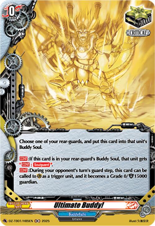 Image of Ultimate Buddy! (DZ-TB01/H85EN) (DZ-TB01/H85EN) [Future Card Buddyfight]
