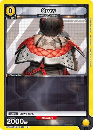 Image of Crow (020) (UE14BT/NIK-1-020) - UE14BT GODDESS OF VICTORY NIKKE