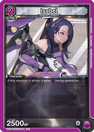 Image of Isabel (038) (UE14BT/NIK-1-038) - UE14BT GODDESS OF VICTORY NIKKE