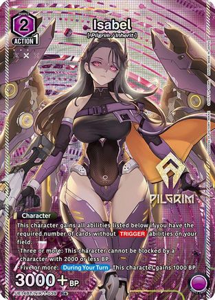Image of Isabel (039) (R*) (UE14BT/NIK-1-039) - UE14BT GODDESS OF VICTORY NIKKE Foil