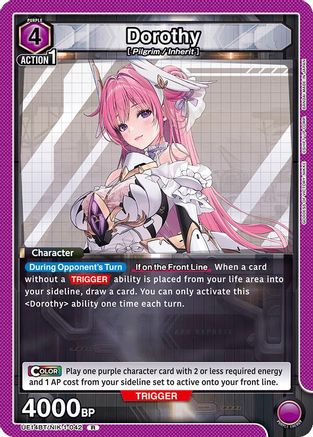 Image of Dorothy (042) (UE14BT/NIK-1-042) - UE14BT GODDESS OF VICTORY NIKKE Foil