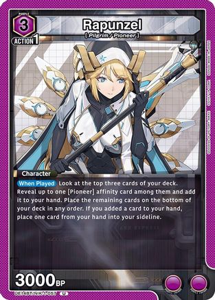 Image of Rapunzel (057) (UE14BT/NIK-1-057) - UE14BT GODDESS OF VICTORY NIKKE