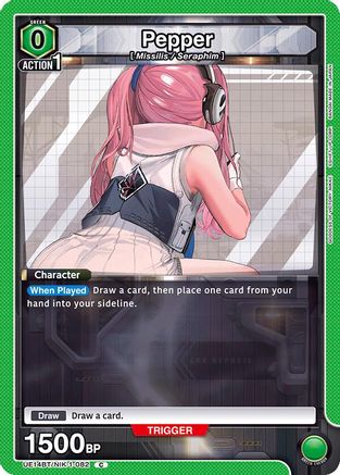 Image of Pepper (UE14BT/NIK-1-082) - UE14BT GODDESS OF VICTORY NIKKE