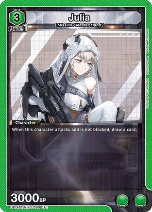 Image of Julia (UE14BT/NIK-1-085) - UE14BT GODDESS OF VICTORY NIKKE