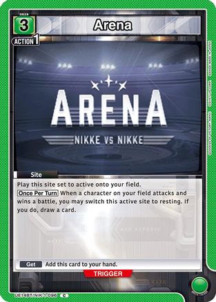 Image of Arena (UE14BT/NIK-1-096) - UE14BT GODDESS OF VICTORY NIKKE