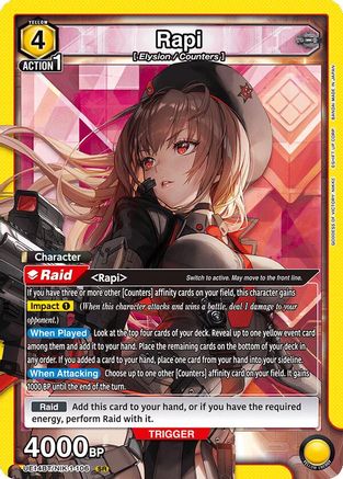 Image of Rapi (106) (UE14BT/NIK-1-106) - UE14BT GODDESS OF VICTORY NIKKE Foil