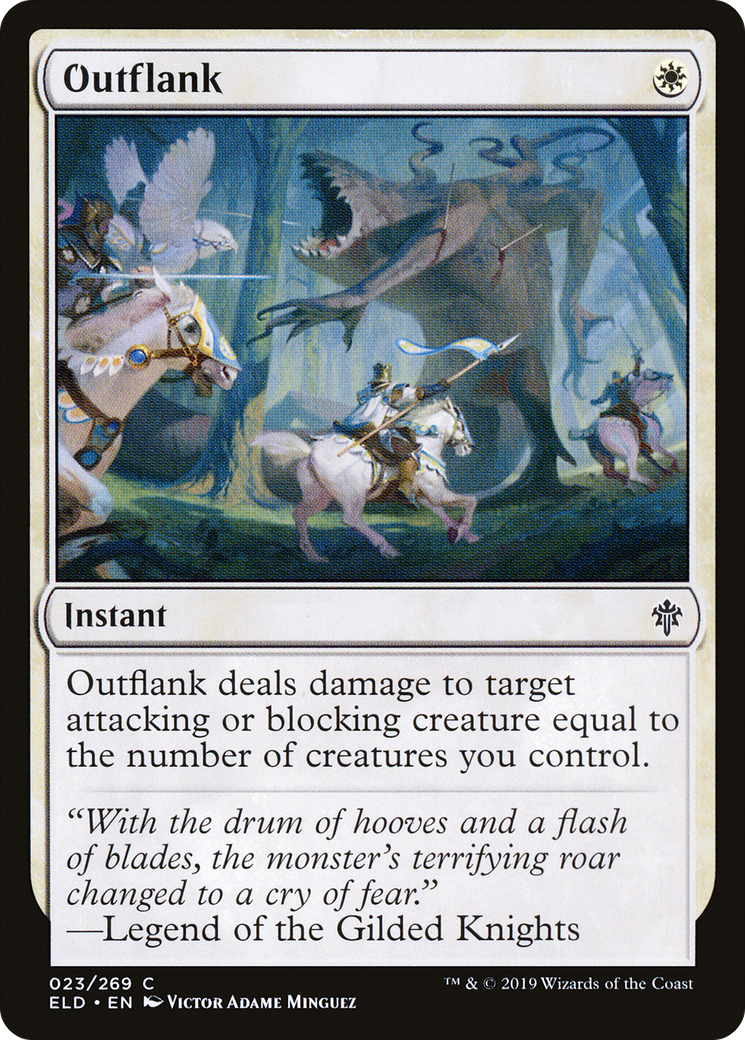 Image of Outflank [Throne of Eldraine]