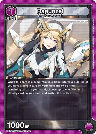 Image of Rapunzel (002) (UE14BT/NIK-P-002) - UE14BT GODDESS OF VICTORY NIKKE Foil