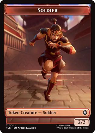 Image of Soldier (0002) [Avatar: The Last Airbender Tokens]