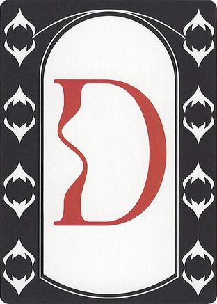 Image of Letter Card - D [Secret Lair Countdown Kit]