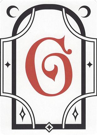 Image of Letter Card - G [Secret Lair Countdown Kit]