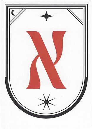 Image of Letter Card - X [Secret Lair Countdown Kit]