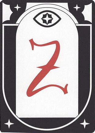 Image of Letter Card - Z [Secret Lair Countdown Kit]