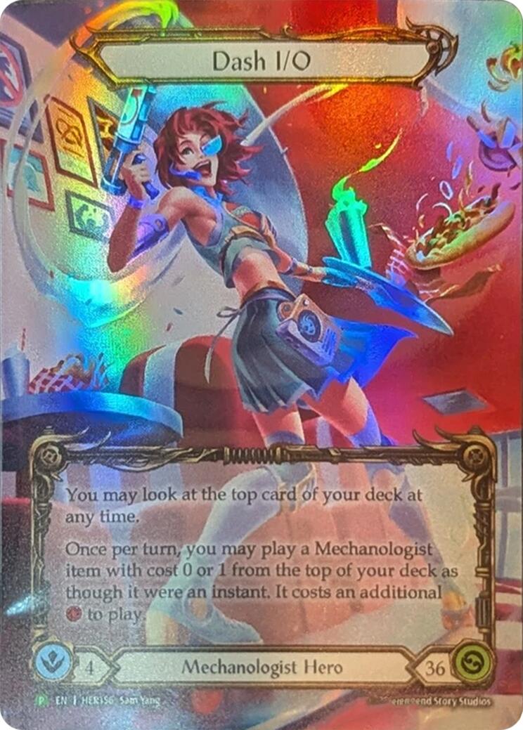 Image of Dash I/O [HER0156] (Promo)  Rainbow Foil