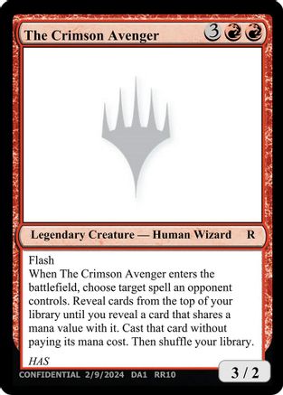 Image of The Crimson Avenger [Unknown Event]