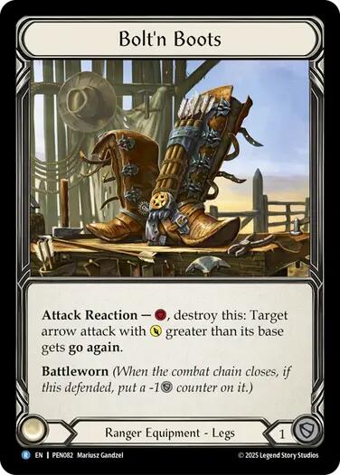 Image of Bolt'n Boots [PEN082] (Compendium of Rathe)