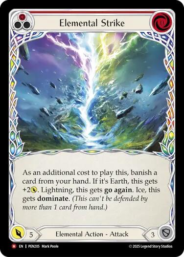 Image of Elemental Strike [PEN205] (Compendium of Rathe)