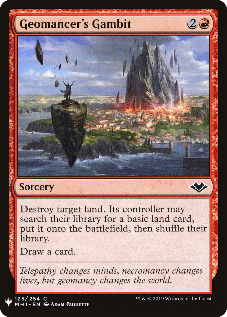 Image of Geomancer's Gambit [Mystery Booster]