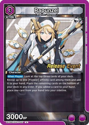 Image of Rapunzel (057) (UE14BT/NIK-1-057) - UE14BT GODDESS OF VICTORY NIKKE Release Event Cards