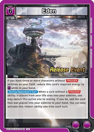 Image of Eden (UE14BT/NIK-1-062) - UE14BT GODDESS OF VICTORY NIKKE Release Event Cards