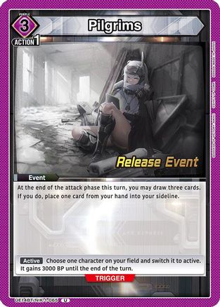 Image of Pilgrims (UE14BT/NIK-1-065) - UE14BT GODDESS OF VICTORY NIKKE Release Event Cards
