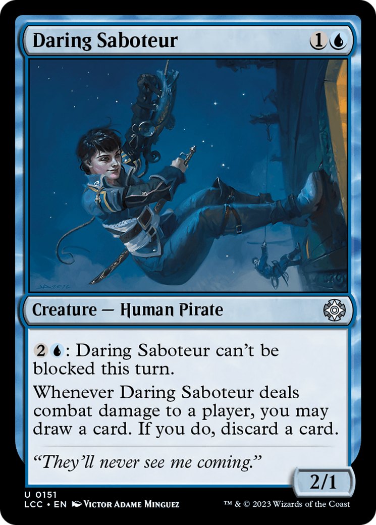 Image of Daring Saboteur [The Lost Caverns of Ixalan Commander]