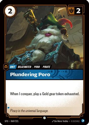 Image of Plundering Poro (069/221) - Spiritforged