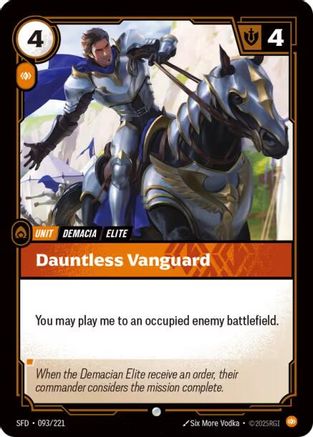 Image of Dauntless Vanguard (093/221) - Spiritforged