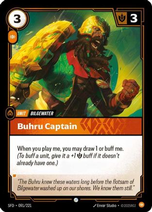 Image of Buhru Captain (091/221) - Spiritforged
