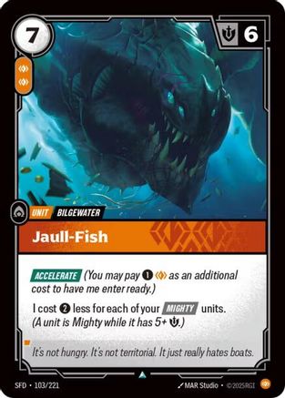 Image of Jaull-Fish (103/221) - Spiritforged