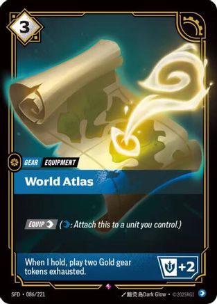 Image of World Atlas (086/221) - Spiritforged Foil