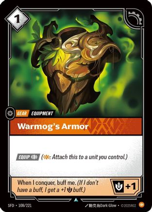 Image of Warmog's Armor (108/221) - Spiritforged